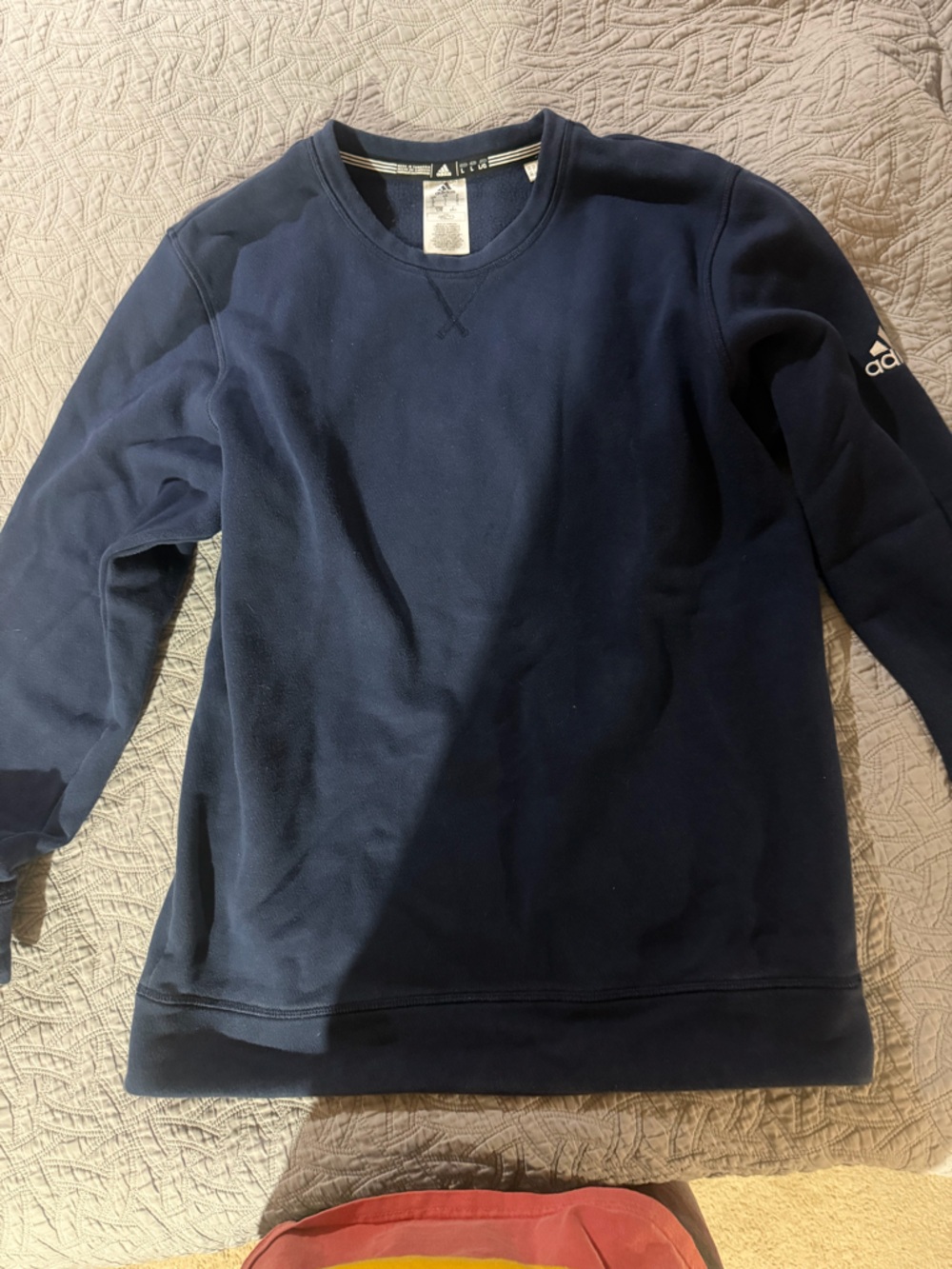 adidas Dark Navy Crewneck Sweatshirt